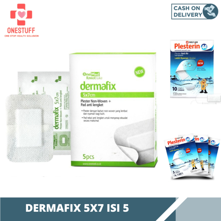 Onemed Dermafix X Plester Plesterin Penutup Luka Anti Kedap Air Lazada Indonesia