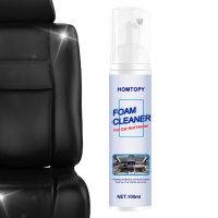 【hot】 100ML Multipurpose Foam Cleaner Spray  Foam Car And Lemon Flavor Leather Decontamination Cleaning