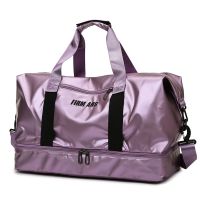 [COD] Short-distance travel bag womens trendy cool sports yoga fitness portable large-capacity business trip luggage storage