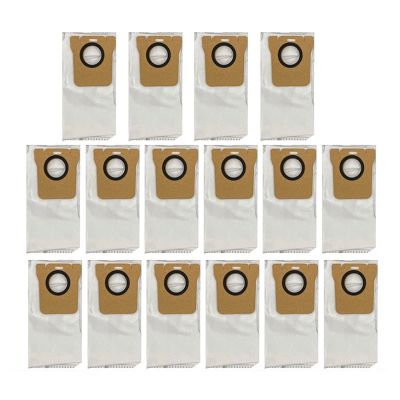 16 PC Replacement Dust Bag High Guality Durable for Xiaomi Mi Robot Mop 2 Ultra STYTJ05ZHM Robotic Vacuum Cleaner Spare Parts