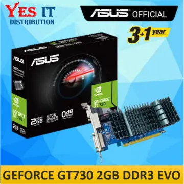 ASUS GeForce GT 730 2GB GDDR5 PCI Express 2.0 Low Profile Video Card for  Silent HTPC Builds (with I/O Port Brackets) GT730-SL-2GD5-BRK 