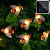 น้ำผึ้งแอลอีดีพลังงานแสงอาทิตย์แบบใหม่ล่าสุดไฟ Led 50ดวง20Led