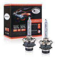 [ANYA Auto Parts] 2ชิ้น D1S D2R D3S D2S D4S D4R 5500K ไฟหน้ารถยนต์ HID หลอดโคมไฟสำหรับ Volvo S80 S60 XC90 V70 XC70 Chysler ที่ชาร์จ300 LAD5GL ซีนอน