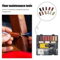 DIY Manual Floor Furniture Repair Kit Wooden Floors Furniture Scratch Wax-Fille Consumables Scratch Repair Tool Set For Homes Flooring Accessories  Ad