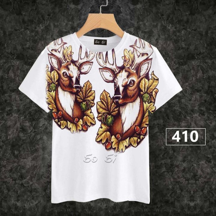 loso-store-เสื้อยืดพิมพ์ลาย-แนวดอกไม้และลายแมวน่ารักๆ