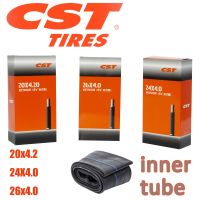 CST 20X4.2 24X4.0 26X4.0 City Fat ยางยางจักรยานหิมะ Schrader Av ยางใน