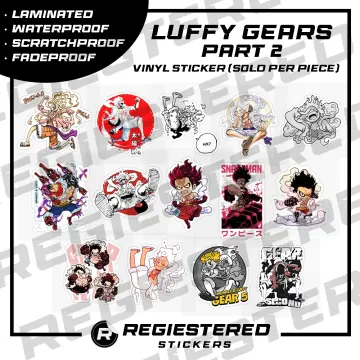 Luffy Gear 2 Minimalist Design | Sticker