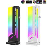 COOLMOON 5โวลต์3Pin ARGB VGA ยึด12ชิ้น LED แนวตั้ง GPU สนับสนุน RGB คอมพิวเตอร์กราฟิกการ์ดยืน H Older อุปกรณ์พีซี