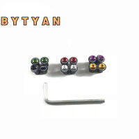 BYTYAN รถจักรยานยนต์ Bolts สกรูชุดกระจกกระจก Cafe Racer Motocross 10PCS 5MM Universal สำหรับ Aprilia RSV4 RS125 RST1000