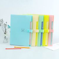 Waterproof A4 File Bag Organizer Data Book Document Large Capacity File Pouch Bill Folder Holder Portfolio Office Stationery