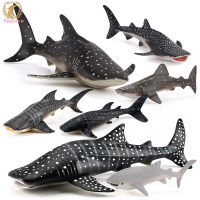 Simulation Whale Shark Model Ornaments Action Figures Ocean Aquarium Miniature Figurines Educational Toys