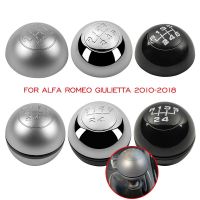 ปุ่มเกียร์5 6สปีดฝาครอบฝาเกียร์สำหรับ Alfa Romeo Giulietta 2010 2011 2012 2013 2014 2015 2016 2017 2018