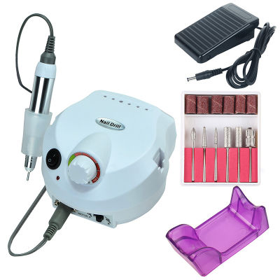 35000RPM Electric Nail Drill Machine Set Mill Cutter Bits for Manicure Pedicure Gel Cuticle Drill File Strong Equipment