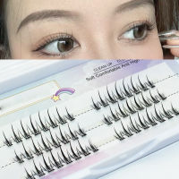 Grafted Fake Eyelashes for Women DIY Fluffy Effect Lightweight Eyelashes Perfect for Girls Night Out Eye Makeup