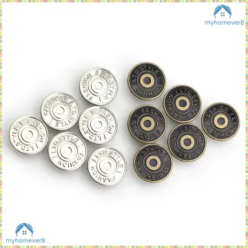 New arrive 10sets/lot 17mm bronze fashion metal jeans button shank button  for garment pants sewing clothes accseeories handmade
