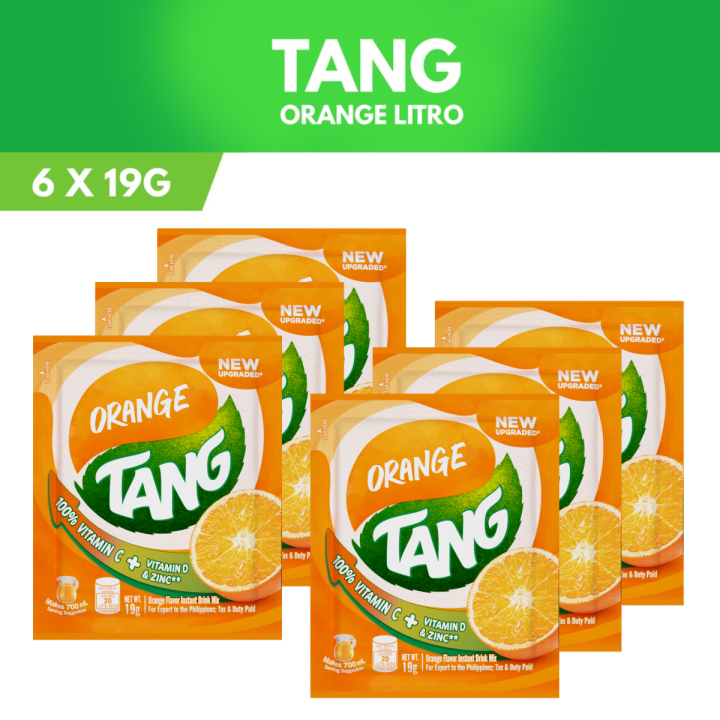 Tang Powdered Juice Orange Litro 19g Pack of 6 Beyond Home Watsons Snr ...