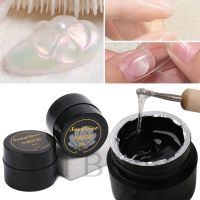 1Bottel Solid Gel For False Nails Extension Jewelry Rhinestone Sticky Varnishes 3D Clay Soft Gel Manicure Soak Off Glue NF2013