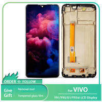 สำหรับ VIVO Y91C/Y93/Y95หน้าจอ LCD แบบสัมผัส Digitizer Assembly สำหรับ6.2 "VIVO U1/Y91i/Y93st/Y91พร้อมกรอบสำรอง