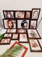 เซ็ตรูปตกแต่งร้าน กรอบสีดำ 15 รูป เเบบซาลอน set 2