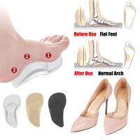 Silicone Gel Orthotic Arch Support Shoe Insoles for Woman Men Flat Foot Orthopedic Insoles for Sandals High Heels Shoes Inserts Shoes Accessories