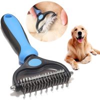 【FCL】ﺴ❏ Deshedding Dog Hair Remover Fur Knot Cutter Comb Brushes Dogs Grooming Shedding Supplies Accessories