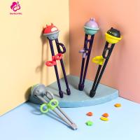 Baby-Bala Mall Baby Kids Training Chopsticks Self-feeding Learning Reusable Chopsticks Kids Learning Chopsticks Kids Spoon and Fork and Chopstick Set