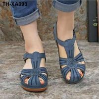 ?∋□▼ 2023 New European and Sandals Womens Large Size Car Stitching Wedge