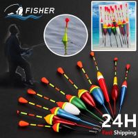 【LZ】▦  Fishing Float Vertical Buoy Sea Assorted Size For Most Type Of Angling Attachment Rubbers Fishing Lures Fishing Line Tackle Tool