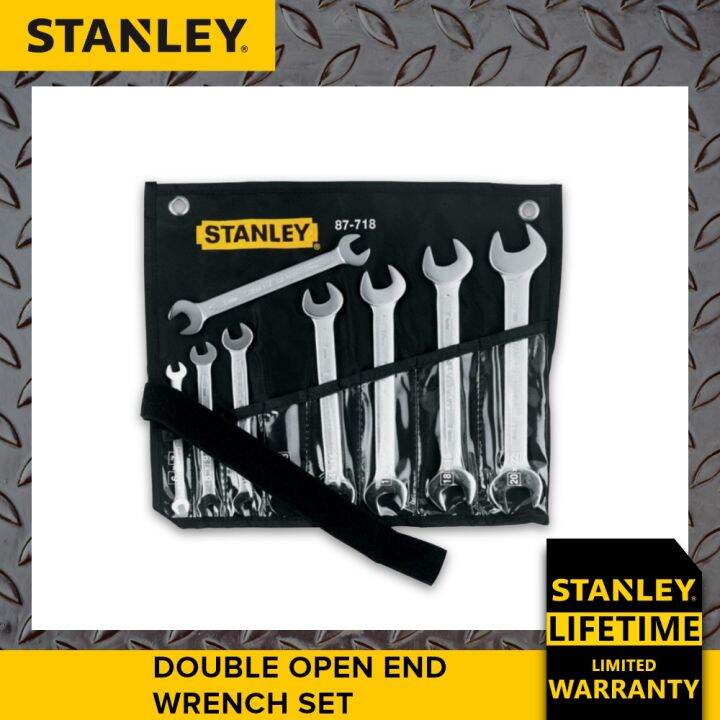Stanley 877181 Double Open End Wrench Set [Lifetime Warranty] Lazada PH