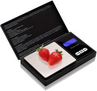 Mini Kitchen Scale Jewelry Stainless Steel 100g200g500g 0.01g Electronic Scale Pocket Scale Gold Gram Balance Weight Scales