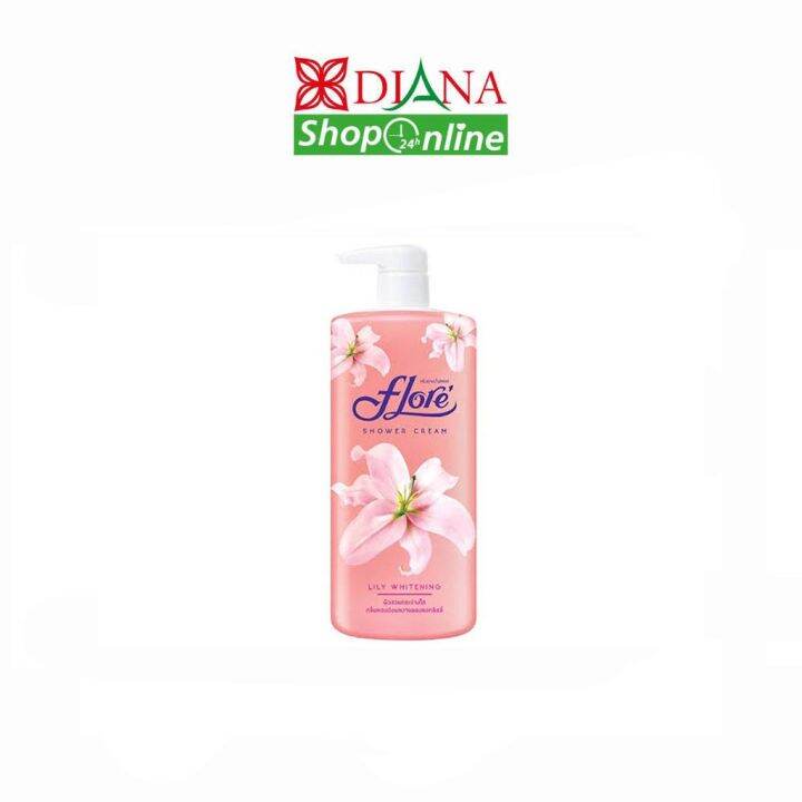 flore-shower-cream-ครีมอาบน้ำฟลอเร่-ชนิดขวดปั้ม-500-ml