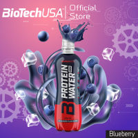 BioTechUSA Protein Water Zero 500ml. Blueberry (โปรตีนพร้อมดื่ม รสบลูเบอร์รี่ ไม่มีน้ำตาล)RTD