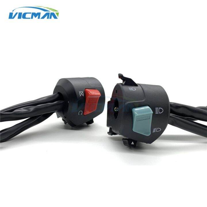 Handle Switch Motorcycle Left Right Handle Bar Switches Fog Lamp Horn