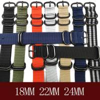 ？》：“： Heavy Duty Watchband Stripe Replacement Men Womens Nylon Watch Band 18MM 20MM 22MM 24MM Bracelet For Strap