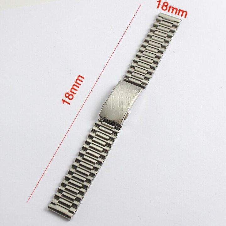 18mm-stainless-steel-parts-watch-band-strap-silver-metal-watch-bracelets-watch-accessories-for-rado-พร้อมส่ง