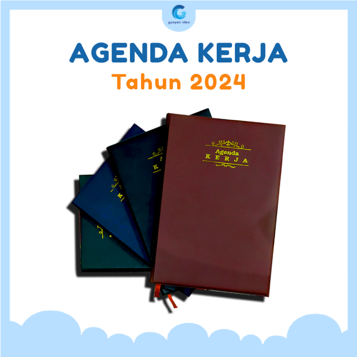 Buku Agenda Kerja Tahun 2024 | Lazada Indonesia