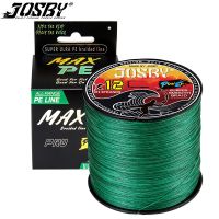 JOSBY 12 Strands Braided Fishing Line 500M 300M 100M PE Japa Carp Sea Saltwate Multifilament Wire Tresse Peche Weave Pesca Fishing Lines