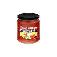 เฮอร์ส ซอสดิปมีเดียมซัลซ่า454ก. ✿ HERRS MEDIUM SALSA DIP SAUSE 454G