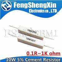 ◄ 2pcs 10W 5 Cement Resistor Power Resistance 0.1 10K 0.1R 0.5R 10R 50R 0.22 0.33 0.5 1 2 5 8 10 15 20 25 30 100 1K 2K 3K ohm