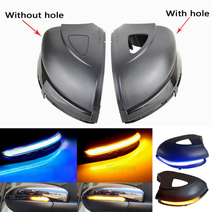 Turn signal LED dynamic side mirror flashing indicator light