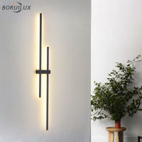 Nordic Minimalist New Modern LED Wall Lights Living Study Room Bedroom Bedside Aisle Stairs Kitchen Flats Lamps Indoor Lighting