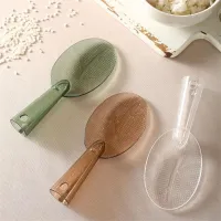 ✟❀❖ Cooking Scoop Creative Not Easy To Deform High-quality Household Non Stick Rice Kitchen Tools Leaf Style Rice Spoon Thickened