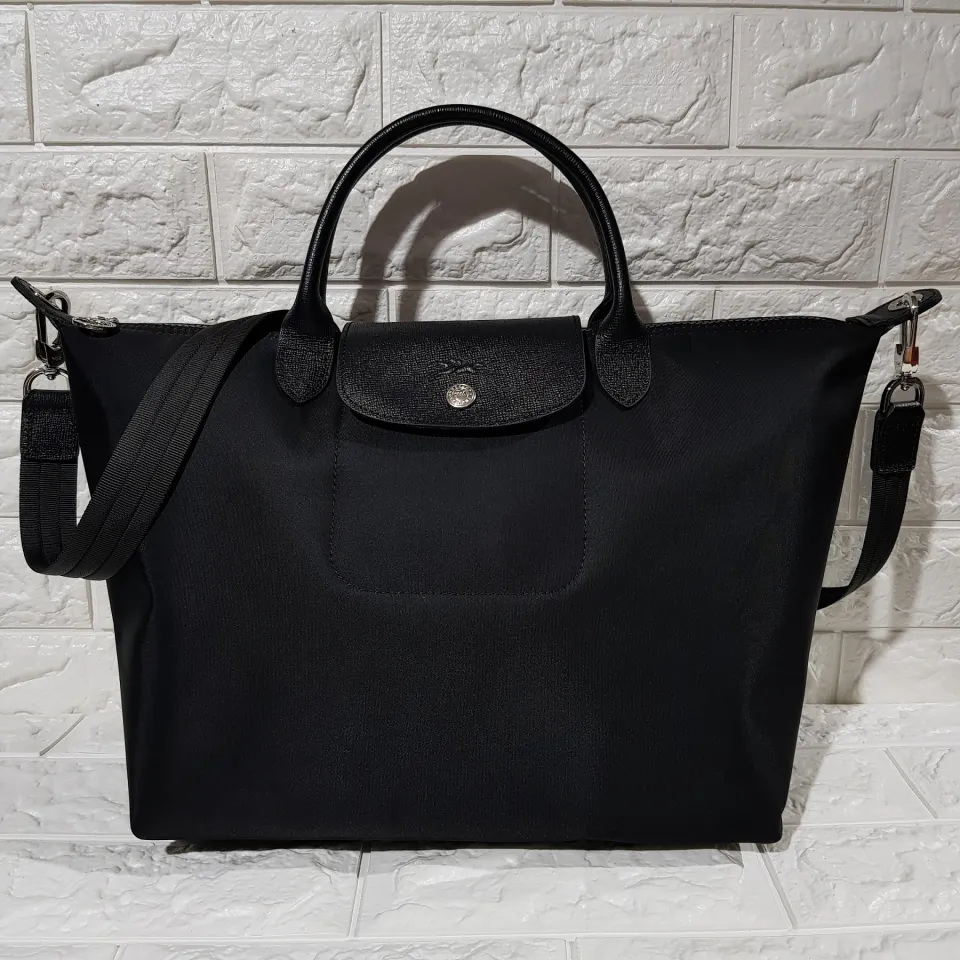 Le Pliage Neo Top Handle Small Black