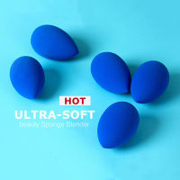 New Sapphire Blue Makeup Sponge Blender - Very Soft &amp; Safe Material Makeup Applicator for Liquid Cream Foundation