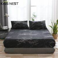 [HOT SHXLLOWWQWH 522] หินอ่อนผ้าปูที่นอน180x200Elastic แผ่นติดตั้ง140x190200x200Mattress ที่ครอบสี่มุมวงยืดหยุ่นสำหรับห้องนอน