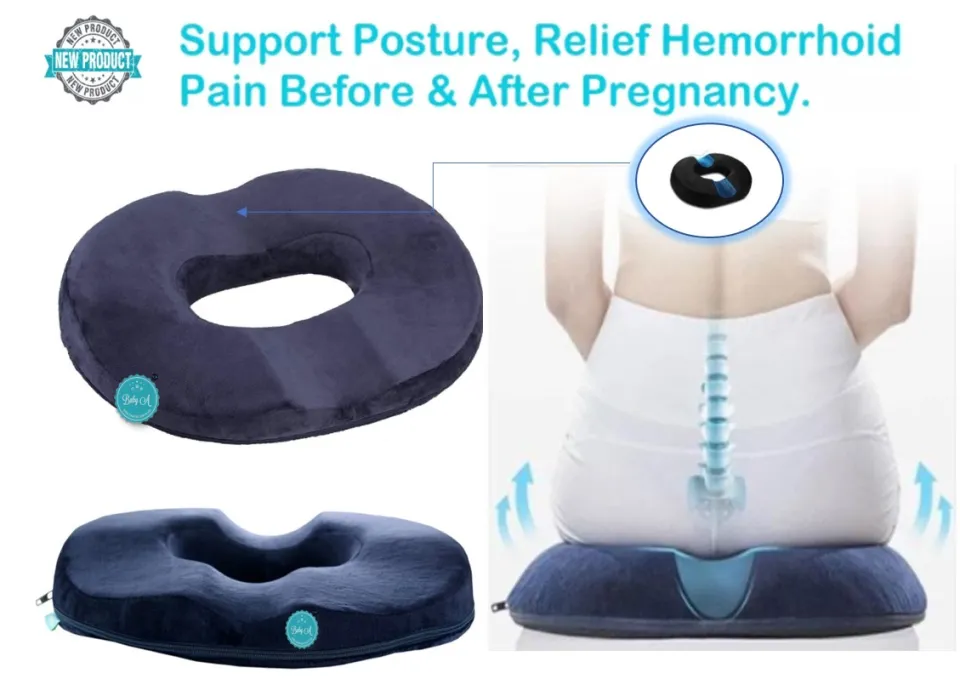 Orthopedic Donut Pillow Tailbone Hemorrhoid Cushion