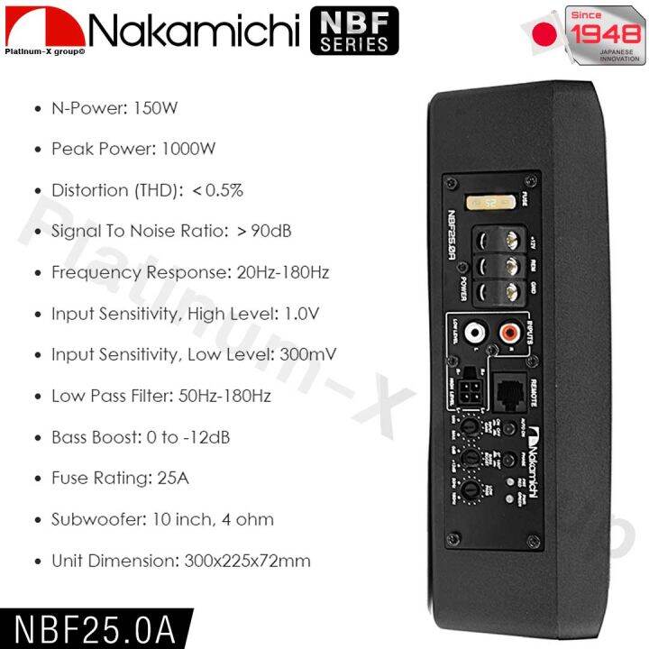 nakamichi-nbf20-0a-nbf25-0a-active-subwoofer-8inch-10inch-subbox-ซับบ็อก-ตู้ซับ-เครื่องเสียงรถยนต์-ดอกซับ10นิ้ว-ลำโพงซับวูฟเฟอร์