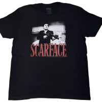 เสื้อยืดหนังภาพยนตร์เรื่อง SCARFACE ลิขสิทธิ์แท้