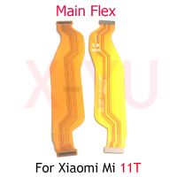 10ชิ้นเมนบอร์ด Flex เหมาะสำหรับ Xiaomi Mi 11T Pro เมนบอร์ดเมนบอร์ดบอร์ดหลักขั้วต่อสายเคเบิลงอได้ LCD