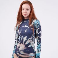 PAUL FRANK เสื้อว่ายน้ำผู้หญิง WOMENS RASHGUARD NOTEP